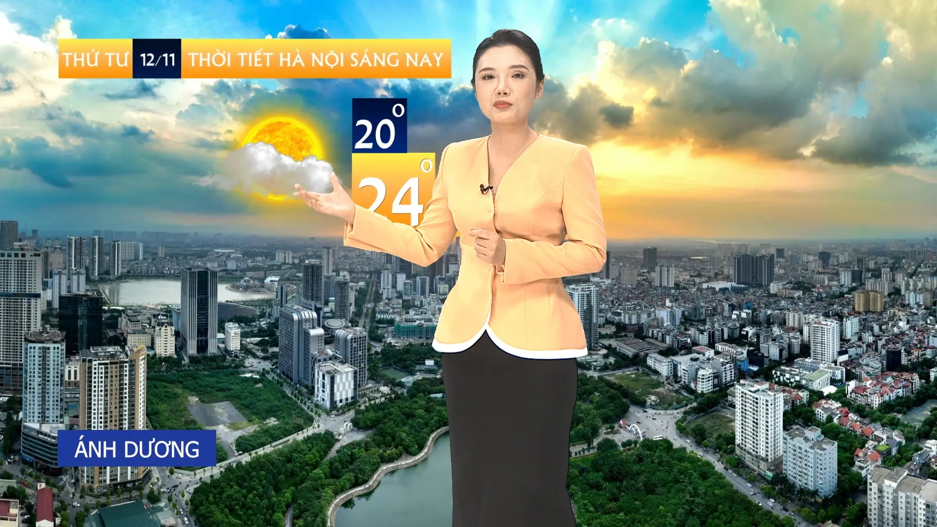 Dự báo thời tiết trưa | 12/11/2025